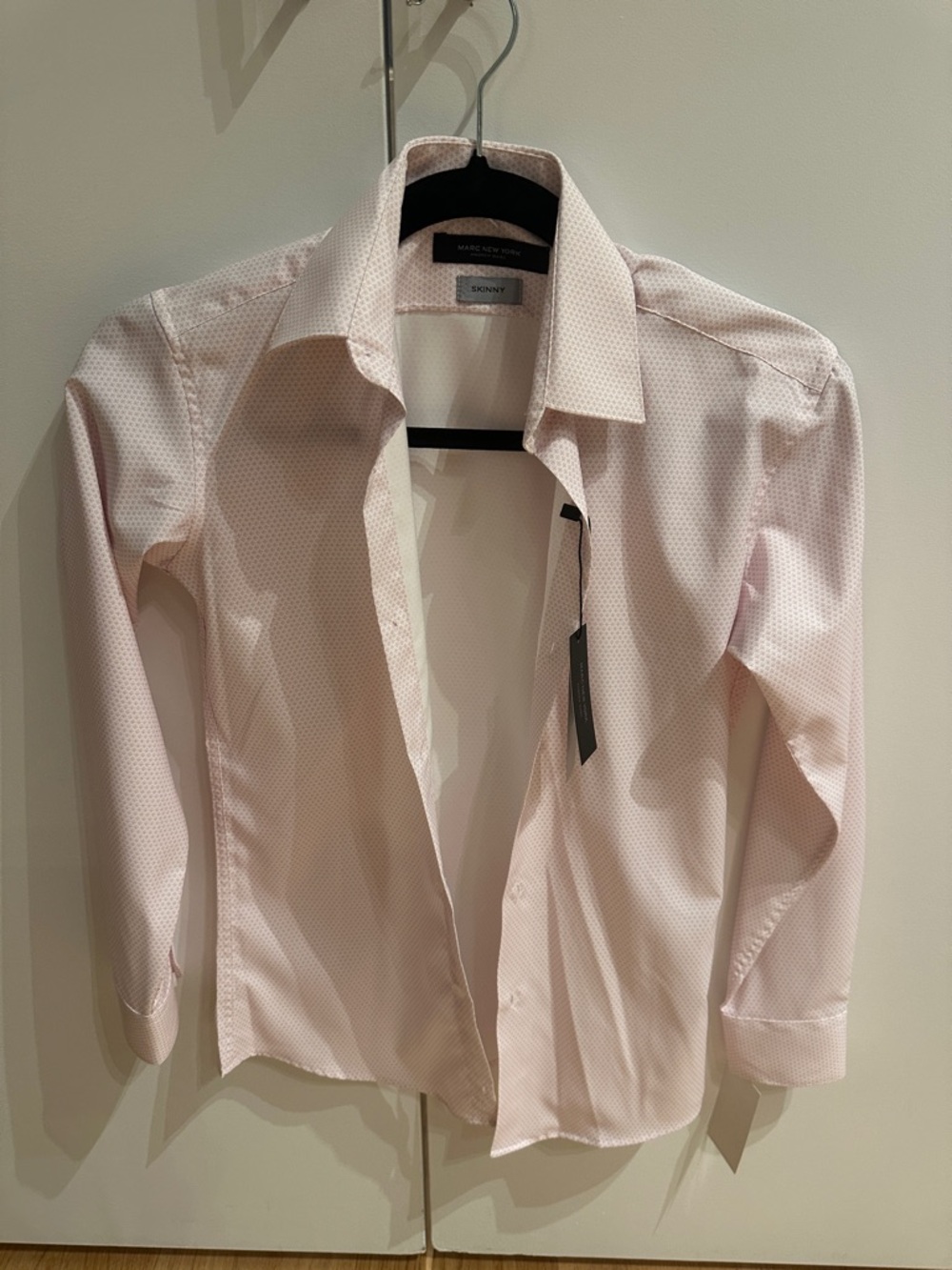 Marc Anthony Pale Pink Microdot Dress Shirt